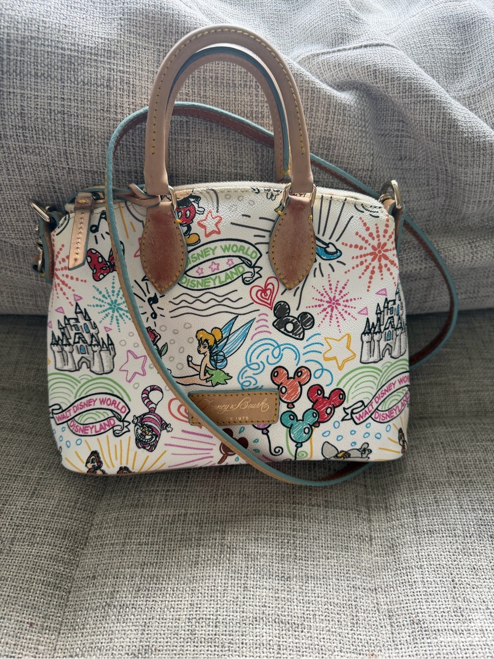 Dooney & Bourke Satchel Sketch Disney Tinkerbell